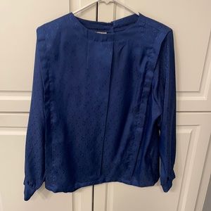 Rena Rowen size 12 front pleat shirt